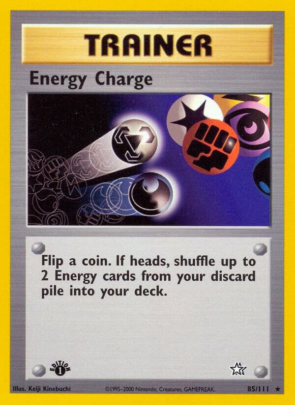 Pokemon Energy Charge # 85 Neo Genesis