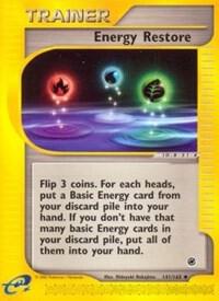 Pokemon Energy Restore 141/165 Expedition Base Set