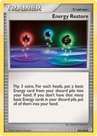 Pokemon Energy Restore 106/130 Diamond & Pearl