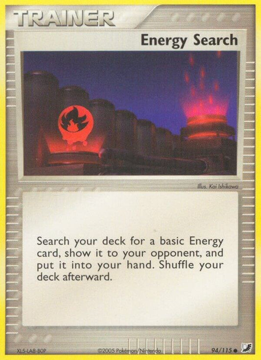 Pokemon Energy Search 94/115 Unseen Forces