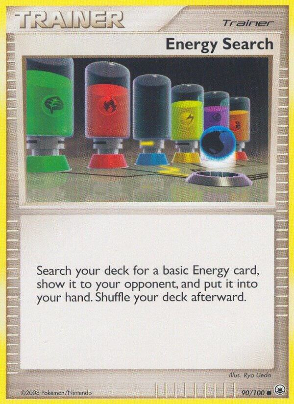 Pokemon Energy Search 90/100 Majestic Dawn