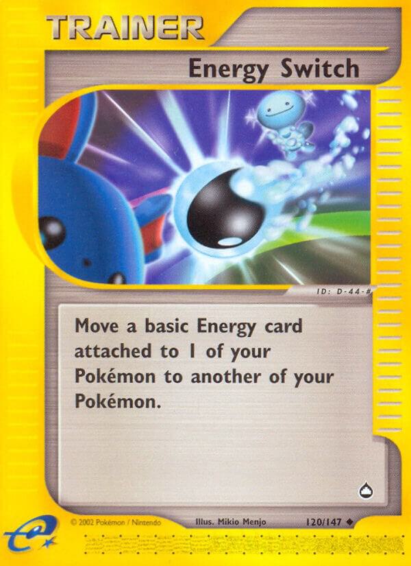 Pokemon Energy Switch 120/147 Aquapolis