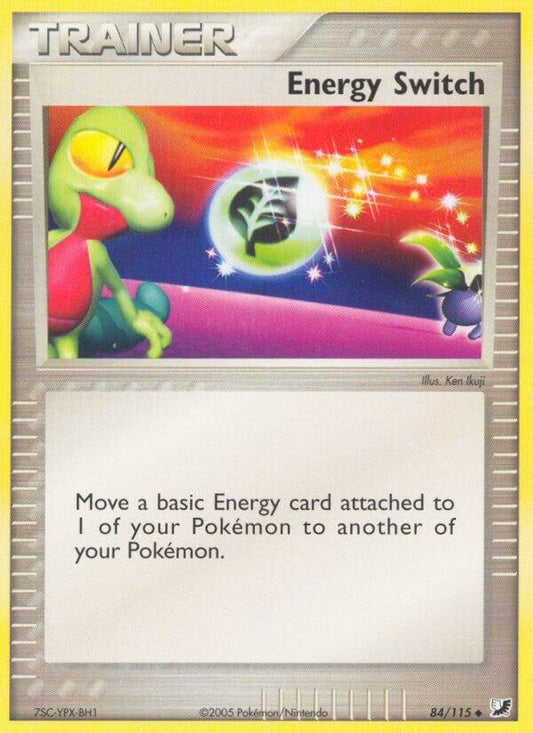 Pokemon Energy Switch 84/115 Unseen Forces