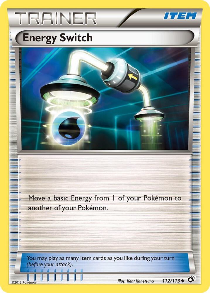 Pokemon Energy Switch 112/113 Legendary Treasures