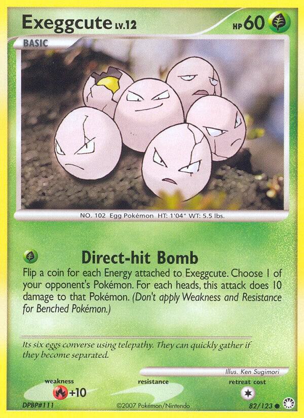 Pokemon Exeggcute 82/123 Mysterious Treasures