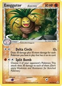 Pokemon Exeggutor δ 41/110 Holon Phantoms