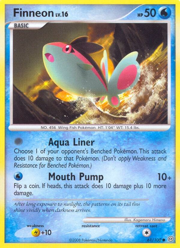 Pokemon Finneon 61/100 Stormfront