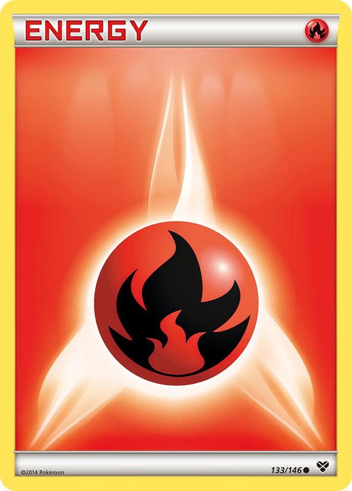 Pokemon Fire Energy 133/146 XY