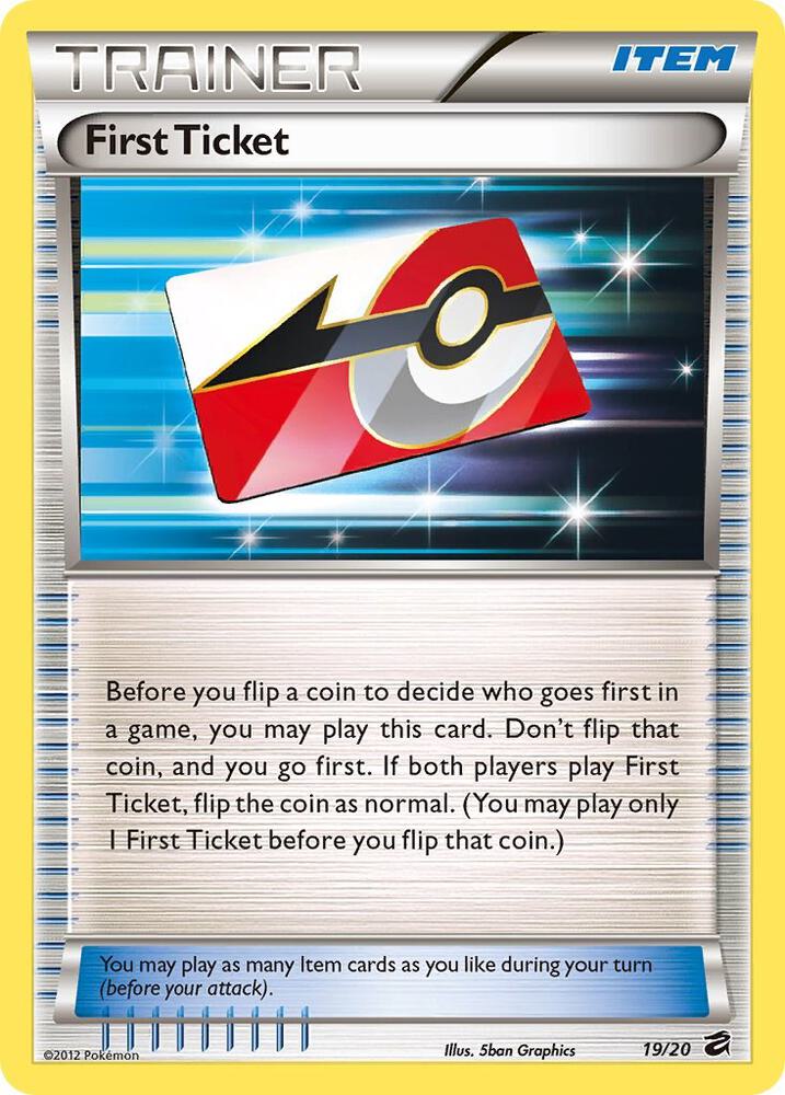 Pokemon First Ticket 19/20 Dragon Vault