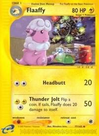 Pokemon Flaaffy 77/165 Expedition Base Set