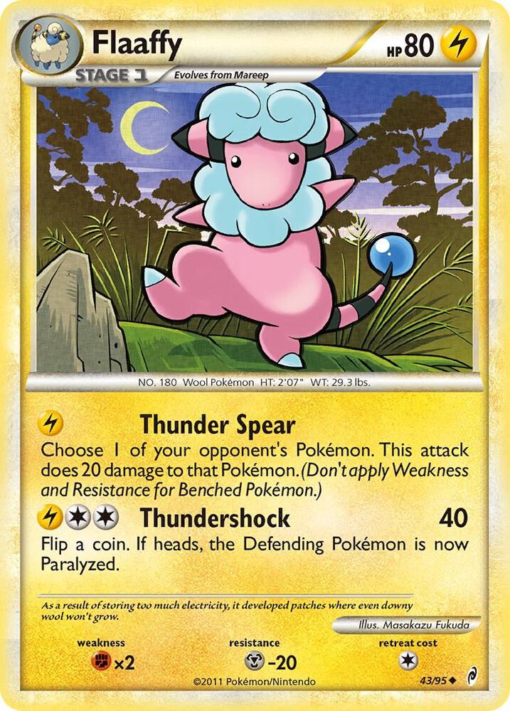 Pokemon Flaaffy 43/95 Call of Legends