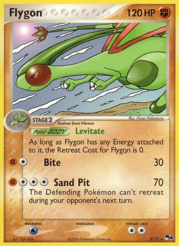 Pokemon Flygon 3/17 POP Series 4