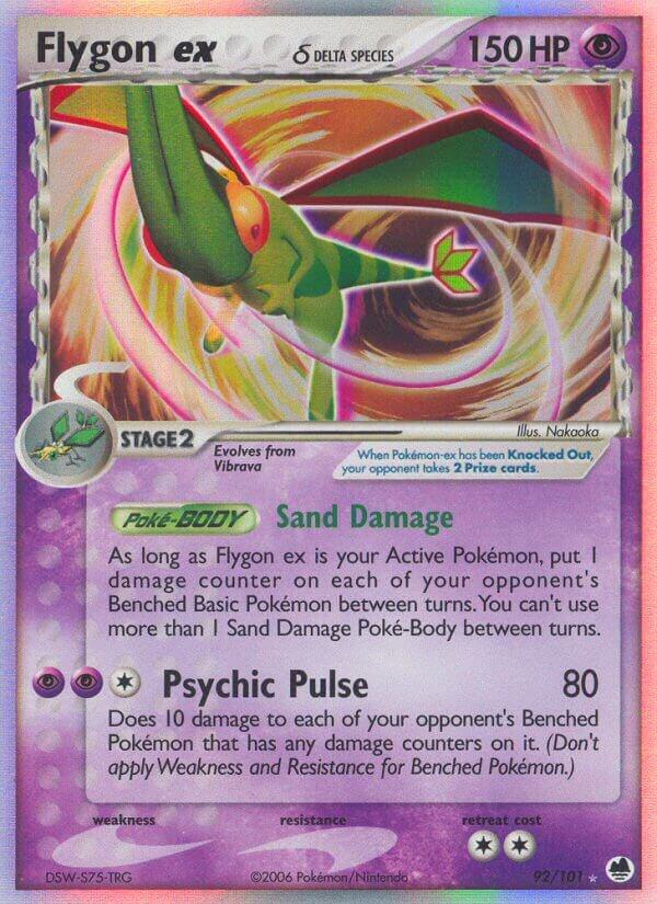 Pokemon Flygon ex δ 92/101 Dragon Frontiers