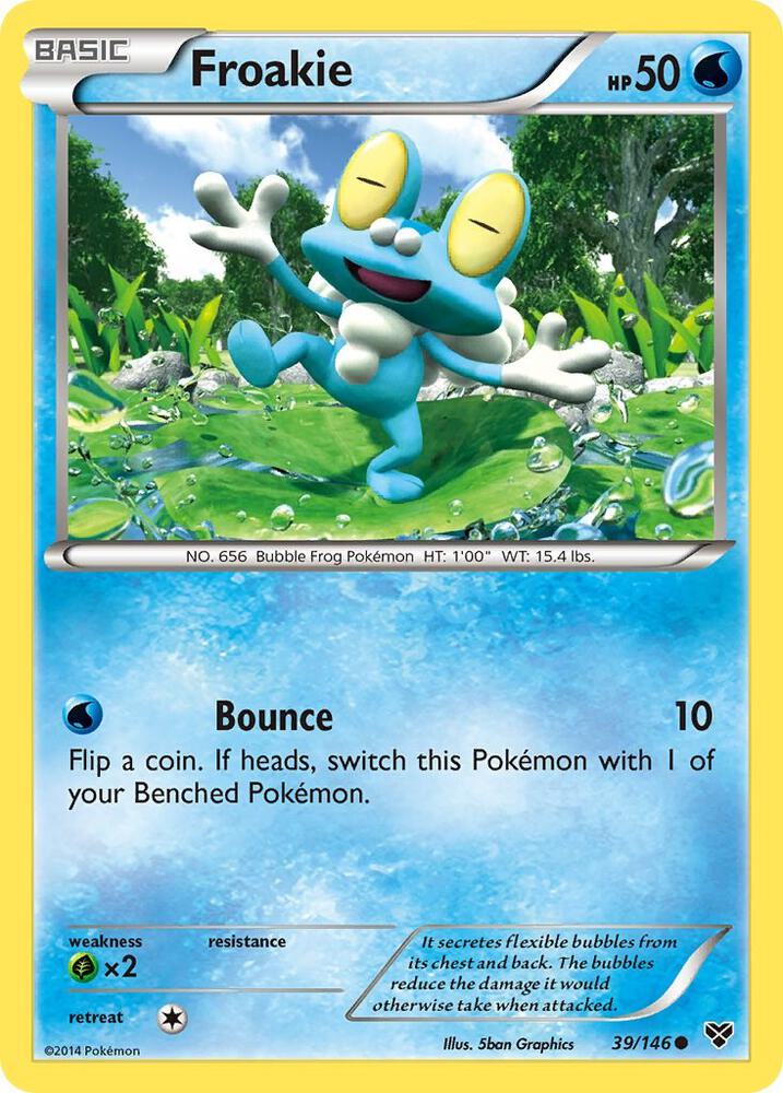 Pokemon Froakie 39/146 XY