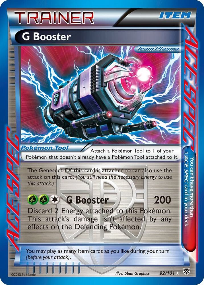 Pokemon G Booster 92/101 Plasma Blast