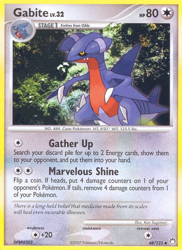 Pokemon Gabite 48/123 Mysterious Treasures