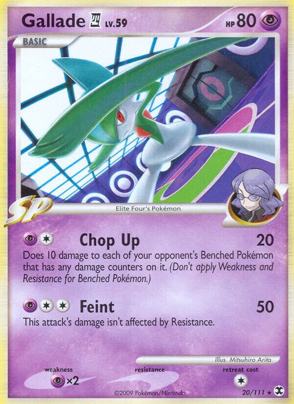 Pokemon Gallade E4 20/111 Rising Rivals
