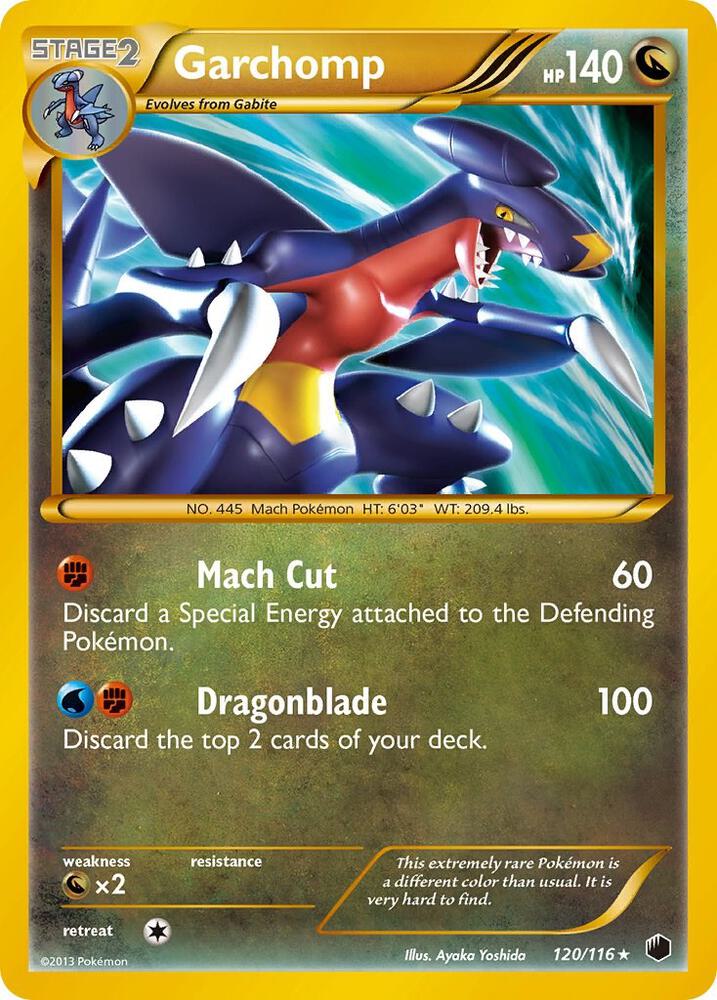 Pokemon Garchomp 120/116 Plasma Freeze