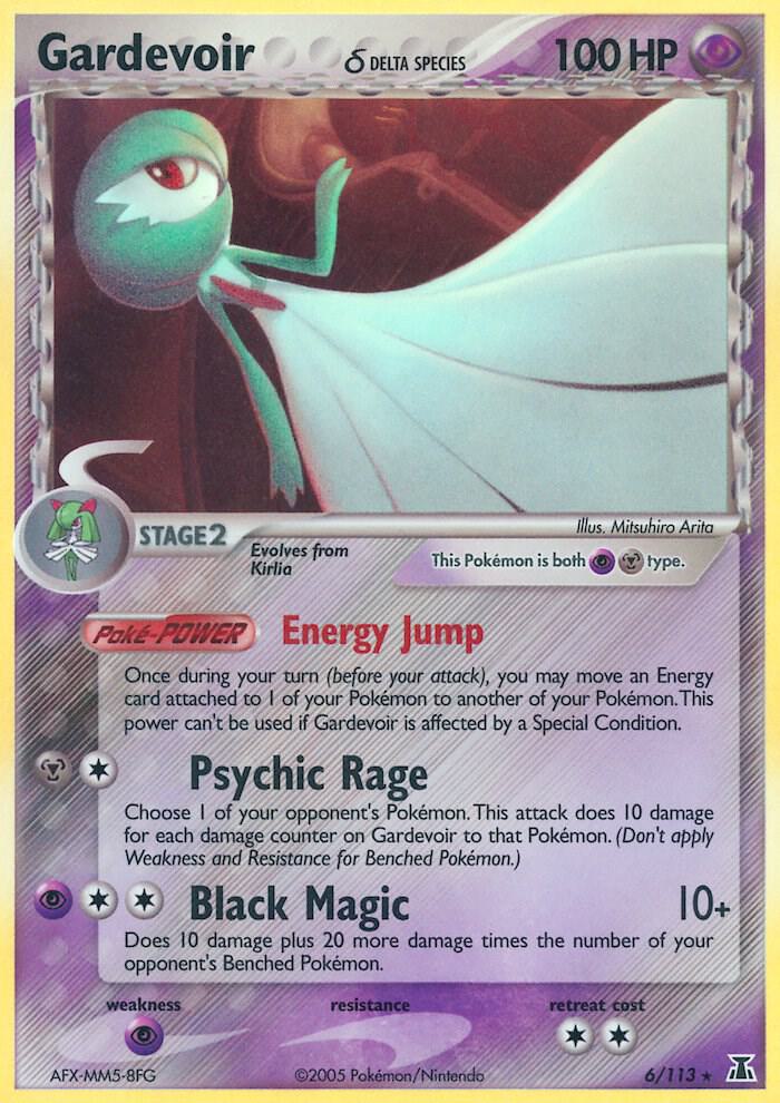 Pokemon Gardevoir δ 6/113 Delta Species