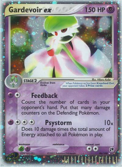 Pokemon Gardevoir Ex 96/100 Sandstorm
