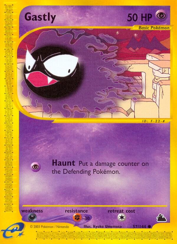 Pokemon Gastly 57/144 Skyridge