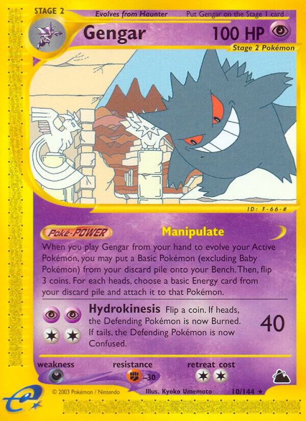 Pokemon Gengar 10/144 Skyridge