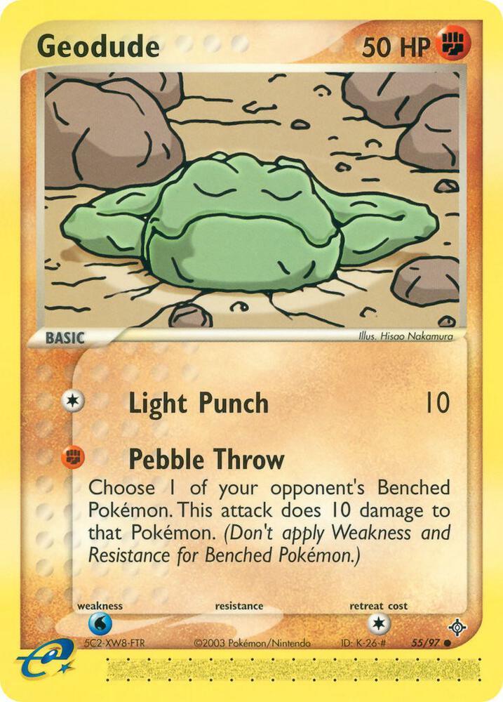 Pokemon Geodude 55/100 Dragon