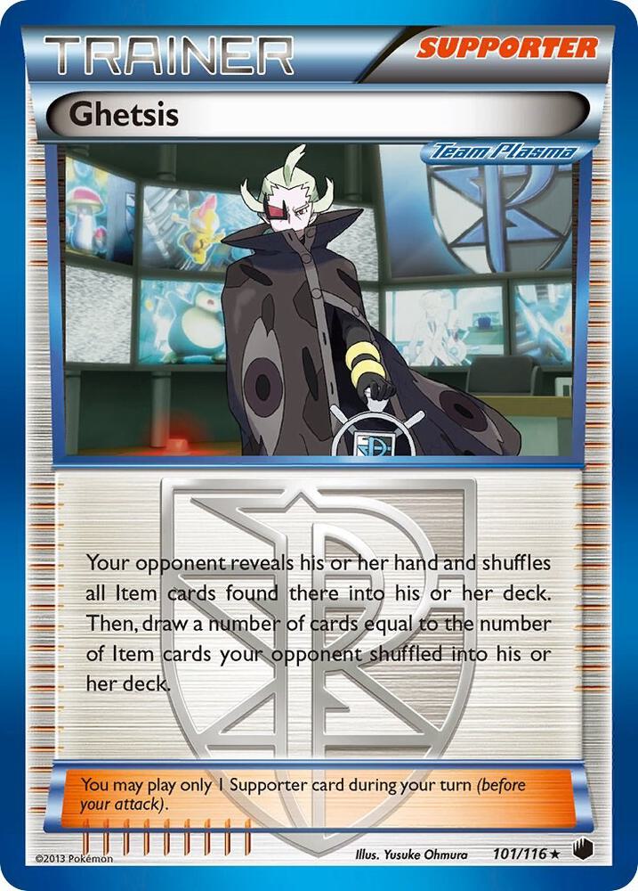 Pokemon Ghetsis 101/116 Plasma Freeze