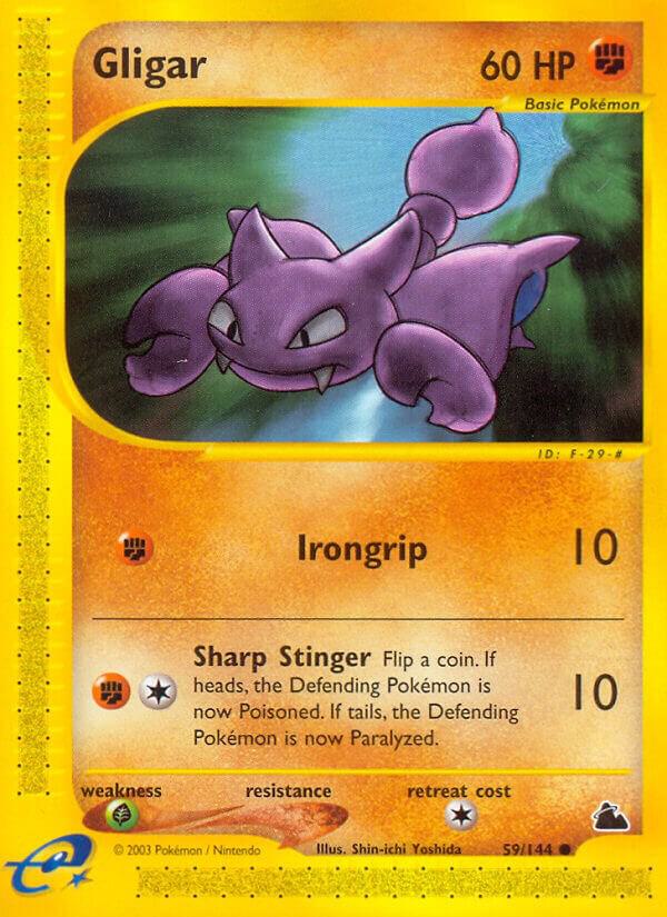 Pokemon Gligar 59/144 Skyridge