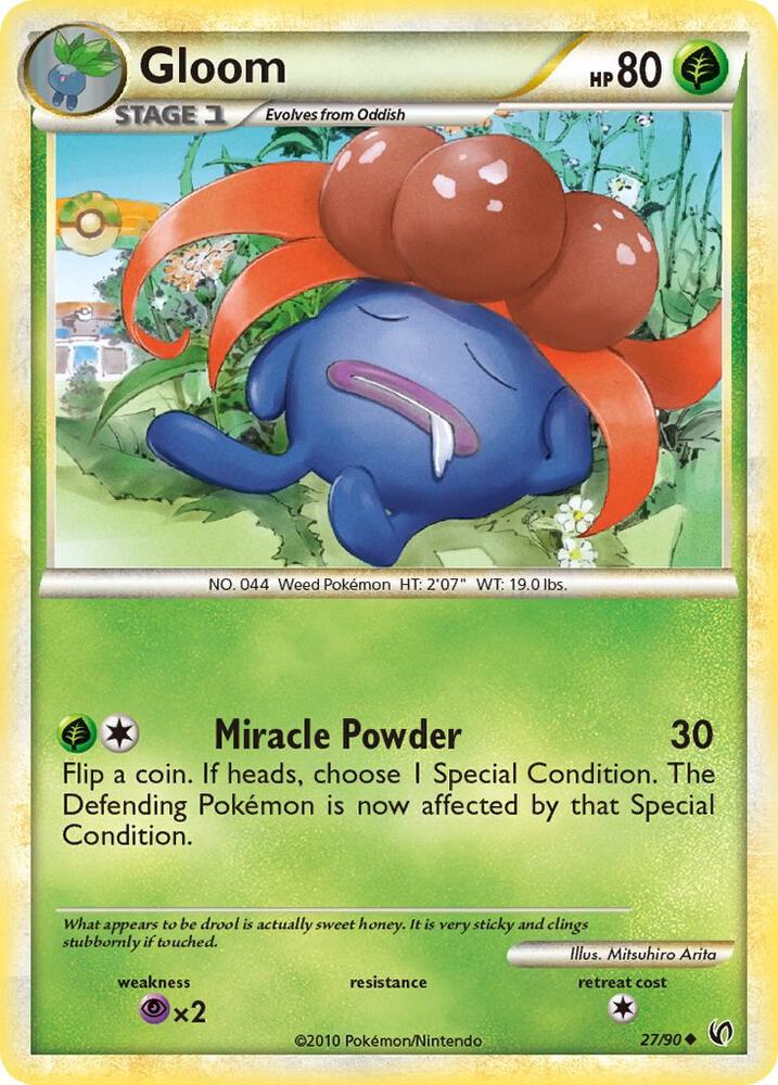 Pokemon Gloom 27/90 Undaunted