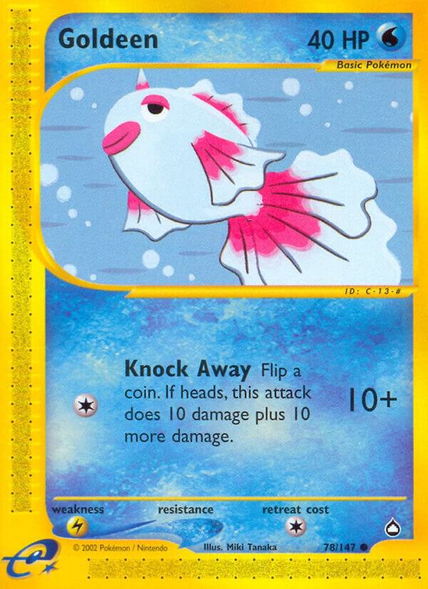 Pokemon Goldeen 78/147 Aquapolis