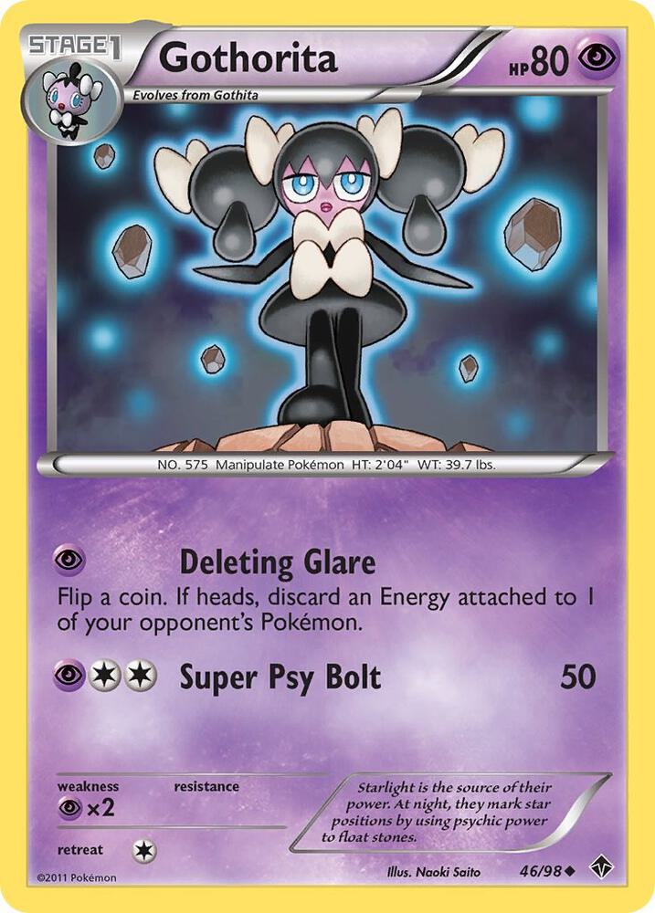 Pokemon Gothorita 46/98 Emerging Powers