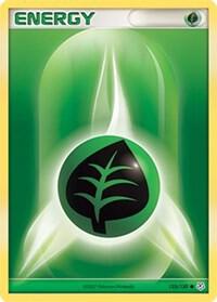 Pokemon Grass Energy 123/130 Diamond & Pearl