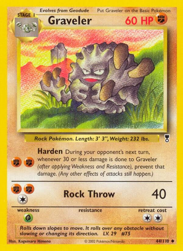 Pokemon Graveler 44/110 Legendary Collection