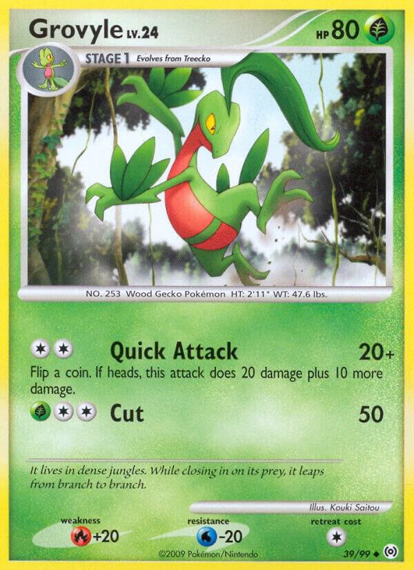 Pokemon Grovyle 39/99 Arceus