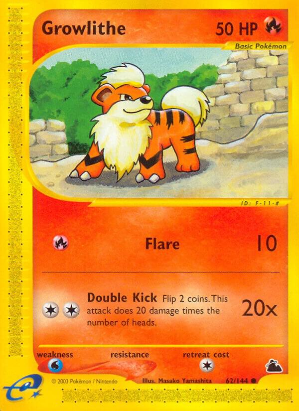 Pokemon Growlithe 62/144 Skyridge