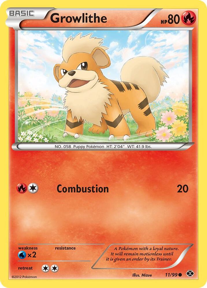 Pokemon Growlithe 11/99 Next Destinies
