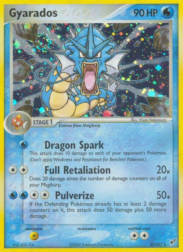 Pokemon Gyarados 8/107 Deoxys