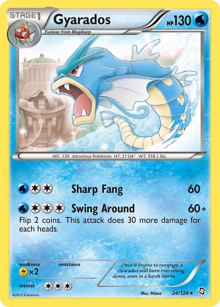 Pokemon Gyarados 24/124 Dragons Exalted
