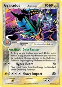 Pokemon Gyarados Delta Species δ 8/110 Holon Phantoms