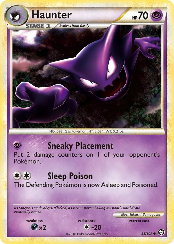 Pokemon Haunter 35/102 Triumphant