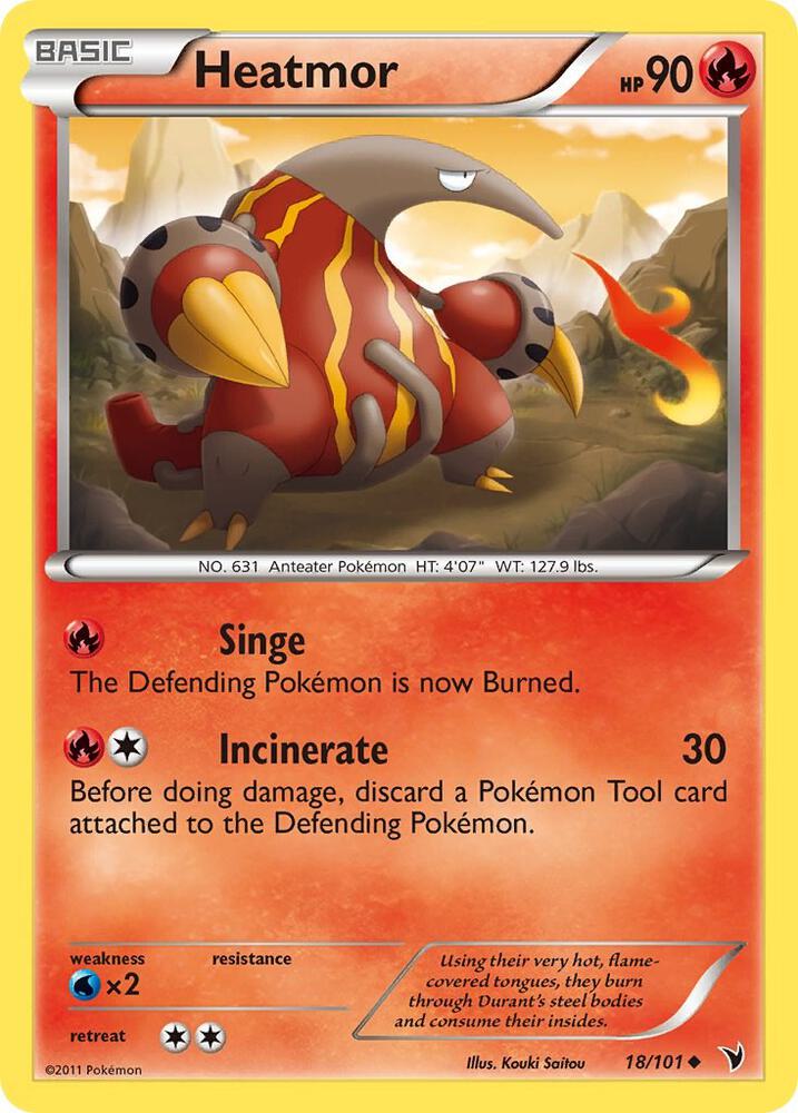 Pokemon Heatmor 18/101 Noble Victories