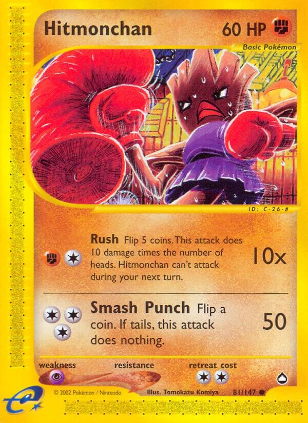Pokemon Hitmonchan 81/147 Aquapolis