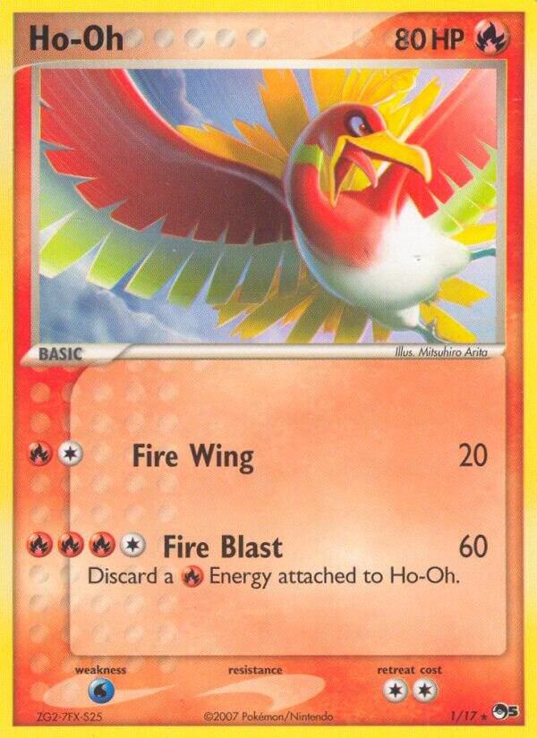 Pokemon Ho-Oh 1/17 POP Series 5