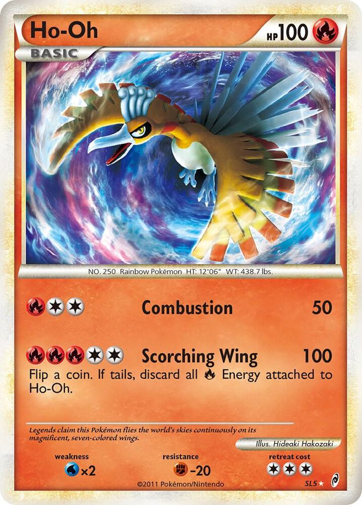 Pokemon Ho-Oh SL5 Call of Legends