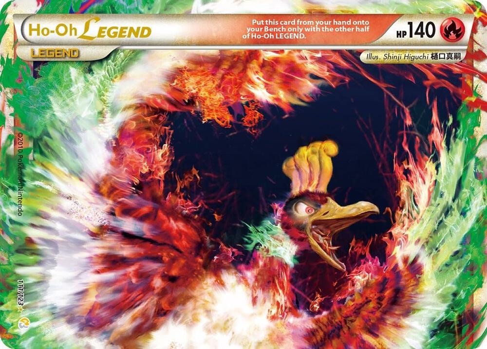 Pokemon Ho-Oh Legend 111/123 HeartGold & SoulSilver