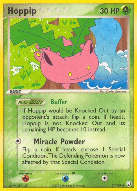 Pokemon Hoppip 57/109 Team Rocket Returns