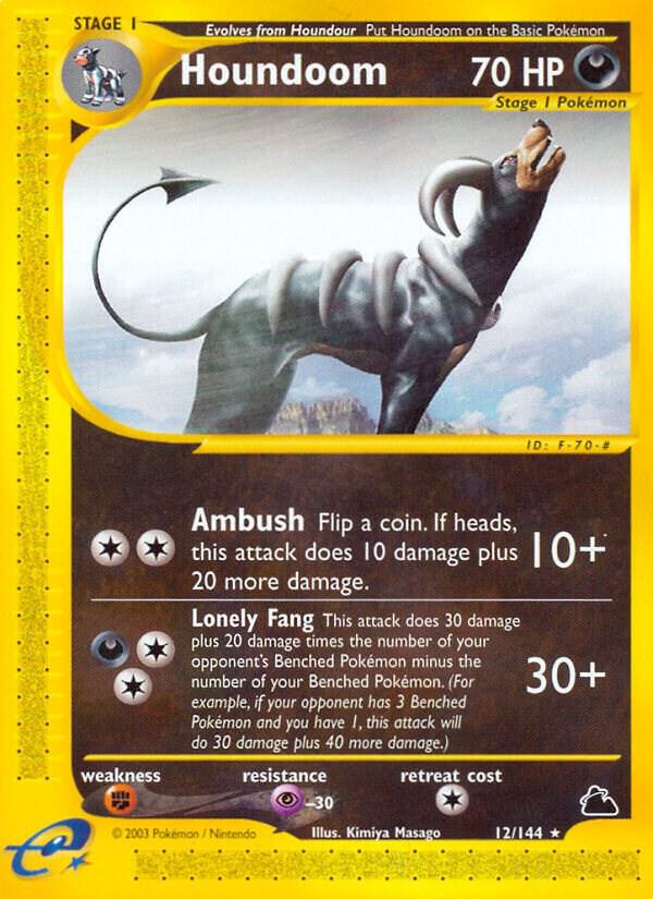 Pokemon Houndoom 12/144 Skyridge
