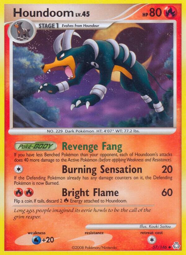 Pokemon Houndoom 57/146 Legends Awakened