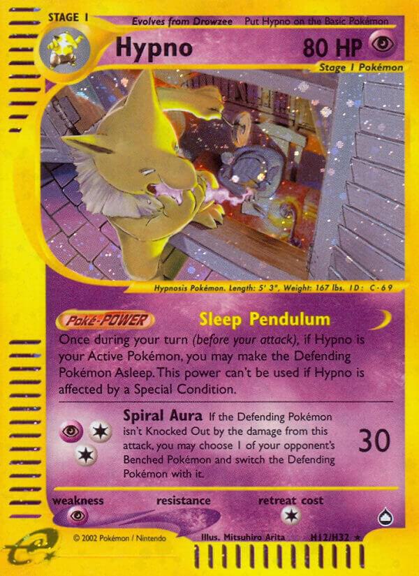 Pokemon Hypno H12/147 Aquapolis
